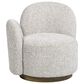 Jennifer Taylor Home Duo Left Arm Facing Swivel Accent Chair in Multi-Greige Beige, , large