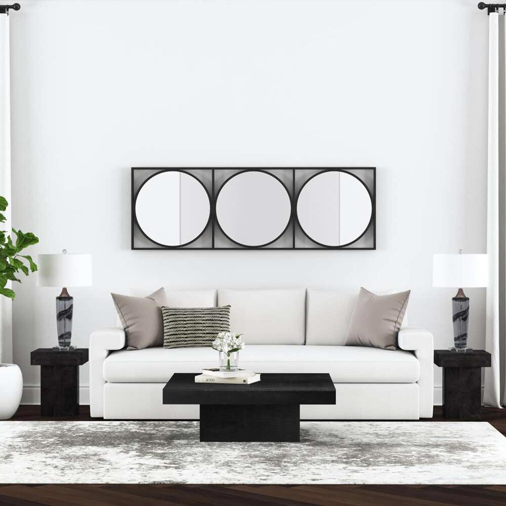 Bassett Mirror Company Padula Coffee Table in Dusty Black, , large