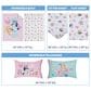 Nojo Baby and Kids Bluey Best Day Ever 4-Piece Toddler Bed Set in Pink, Aqua and Yellow, , large