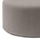 Jaxx Candler Boucle Fabric Ottoman in Dark Grey, , large