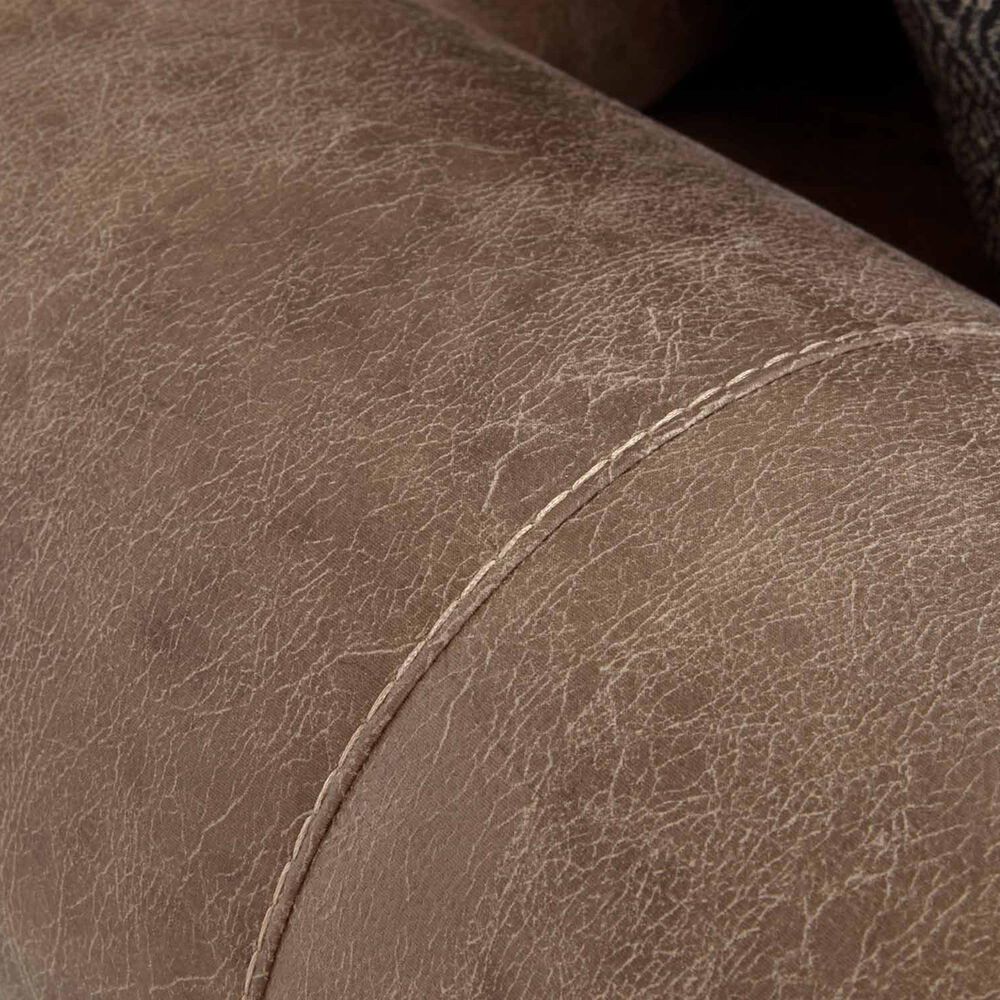 Moore Furniture Sicily Stationary Loveseat in Hazelnut, , large