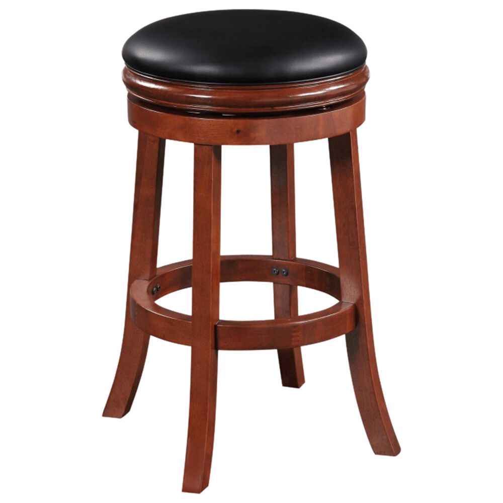 Boraam Industries Boraam 29" Swivel Barstool in Cherry, , large