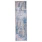 Feizy Cadiz Oriental 3"1" x 10" Blue and Gray Runner, , large