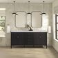 James Martin Vanities Myrrin 72" Double Vanity in Carbon Oak with 3 cm Carrara White Marble Top, , large