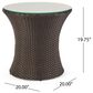 Noble House Kono 3-Piece Patio Chat Set in Brown, , large