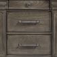 Mayberry Hill Kings Court 3-Drawer Nightstand in Grey, , large