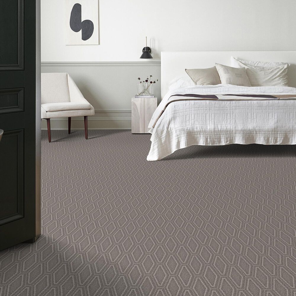 Anderson Tuftex Cozy Cable Carpet in Silver Polish, , large