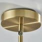 Adesso Zoe 3-Light Chandelier in Antique Brass, , large