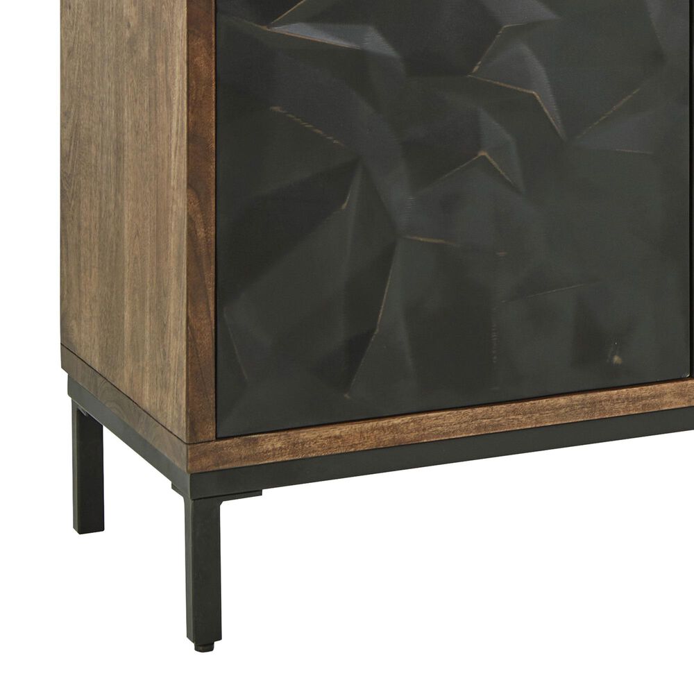 Ashley Dorannby Accent Cabinet in Black and Brown, , large