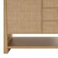 James Martin Vanities Solene 72" Double Bathroom Vanity in Seaside Oak with 3 cm Parisien Bleu Quartz Top and Rectangular Sinks, , large