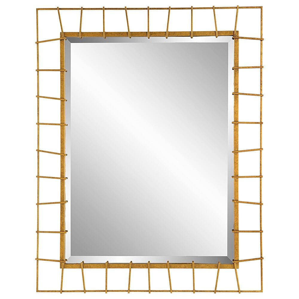 Uttermost Townsend Mirror in Antique Gold, , large