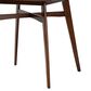 Baxton Studio Leena Counter Height Pub Table in Walnut Brown, , large