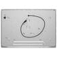 Whirlpool 36" Gas Cooktop with 5 Burner in Black Stainless, , large