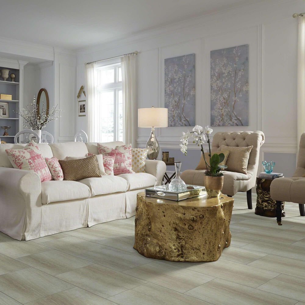 Shaw Paragon Tile Plus Ash 12&quot; x 24&quot; Luxury Vinyl Tile, , large