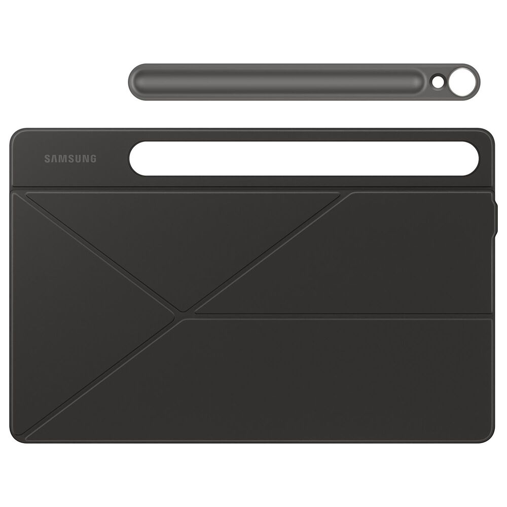 Samsung Smart Book Cover for Galaxy Tab S9/Tab S9 FE in Black, , large