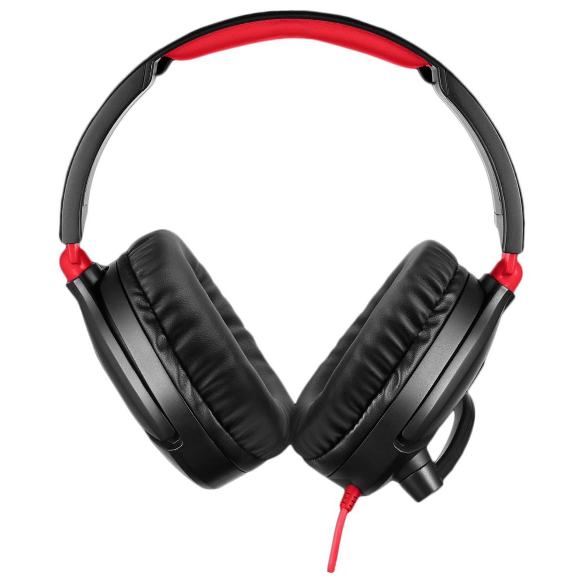 turtle beach red and black headset