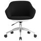 Rta Products Llc Low-Back Upholstered Task Chair in Black, , large