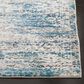 Safavieh Aria ARA156B10" x 14" Blue and Creme Area Rug, , large