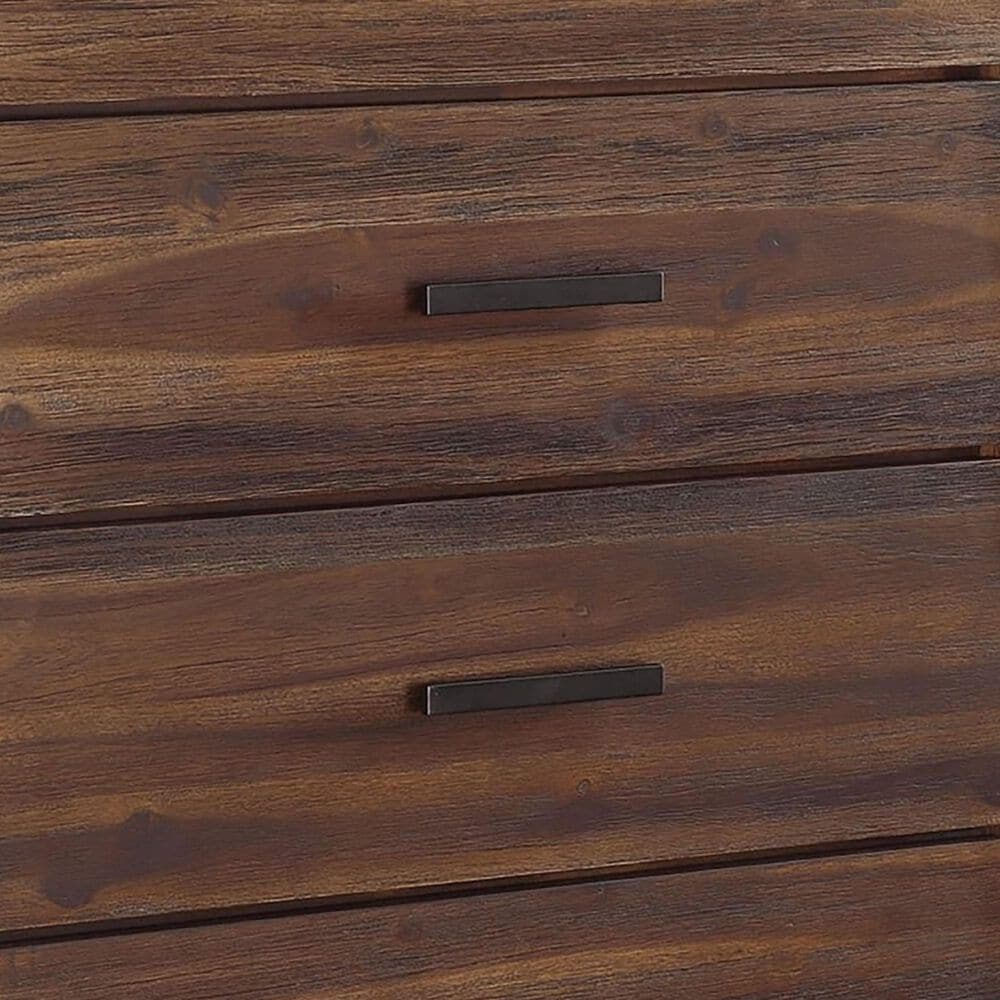Urban Home Meadow 5-Drawer Chest in Distressed Brick Brown, , large