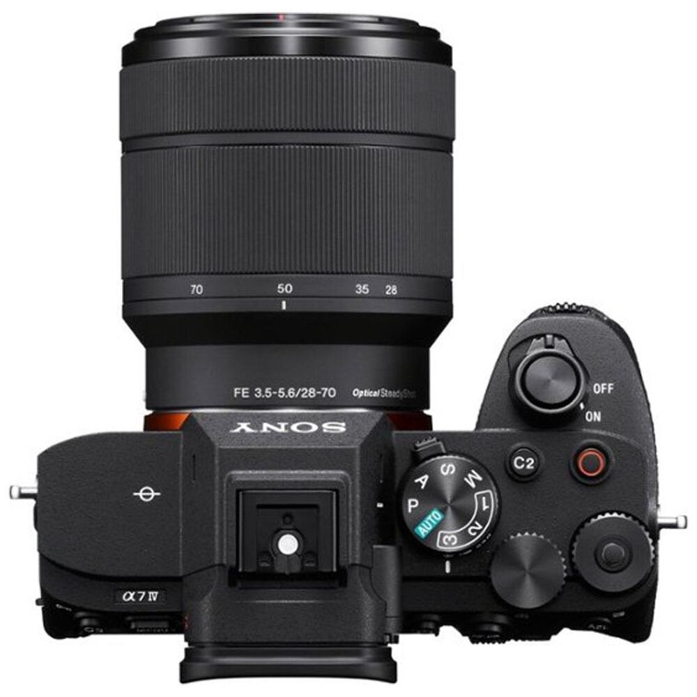 Sony Alpha 7 IV Camera with SEL2870 Lens in Black