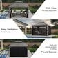HOMLUX 12-ft x 10-ft Aluminum Gazebo with Double Metal Roof in Light Gray, , large