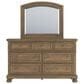 Ashley Feddinger 5-Piece Queen Storage Bedroom Set in Chestnut Brown, , large