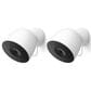 Google Nest 2-Pack Outdoor Smart Security Camera in Snow (2rd Gen), , large