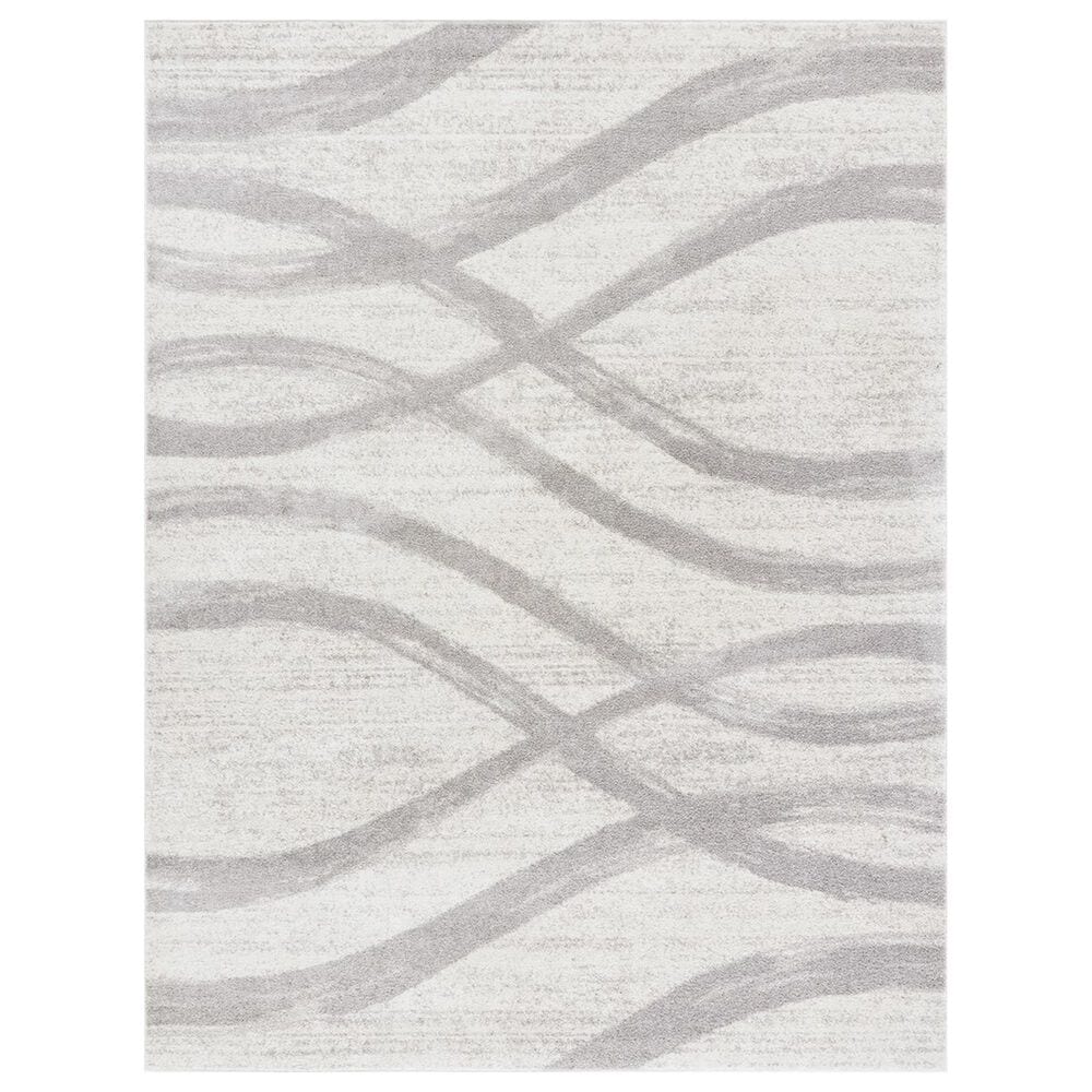 Safavieh Adirondack ADR125C 10" x 14" Cream and Grey Area Rug, , large