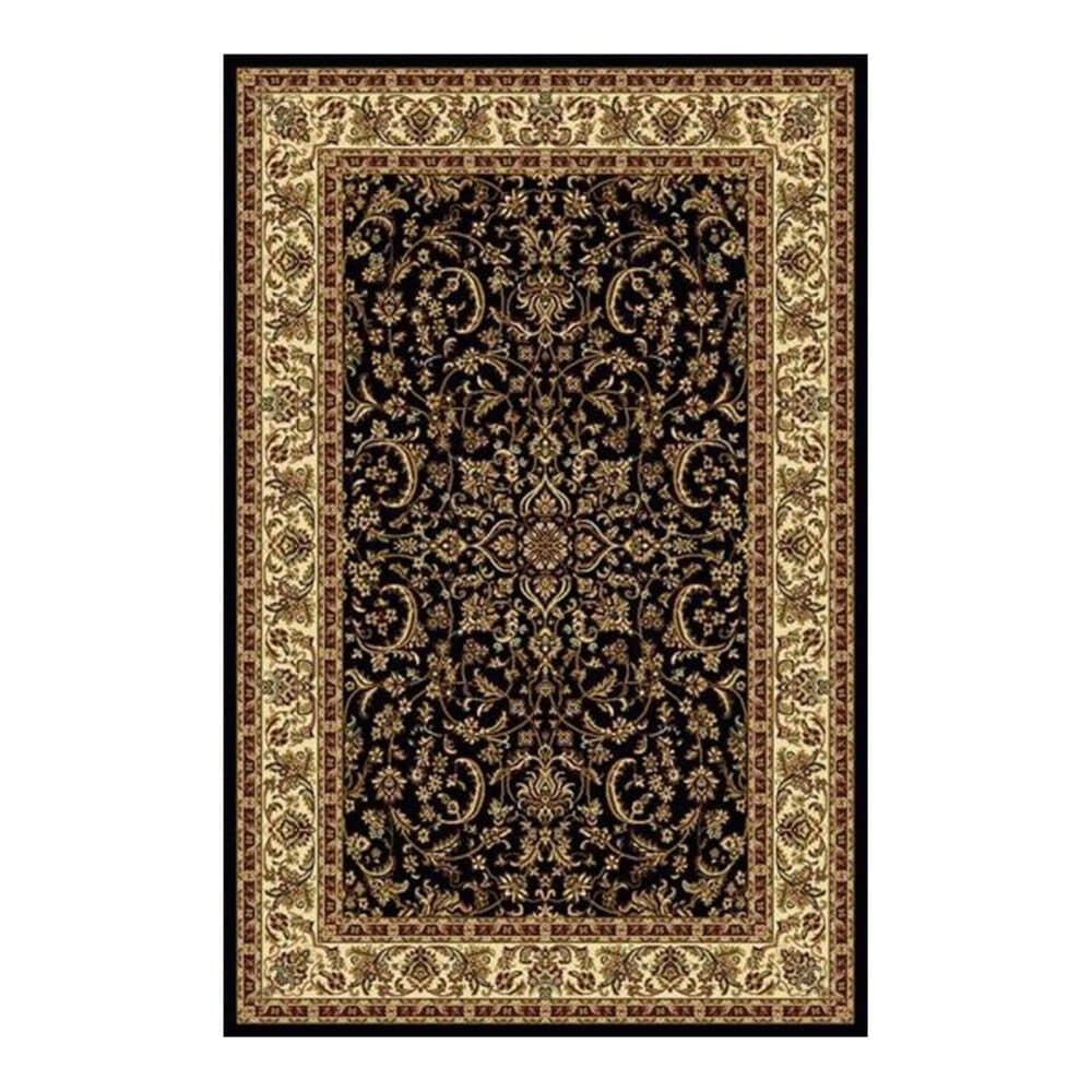 Radici USA Noble 1318 7"9" x 9"6" Black Area Rug, , large