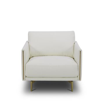 37B Accent Chair in Charming White, , large