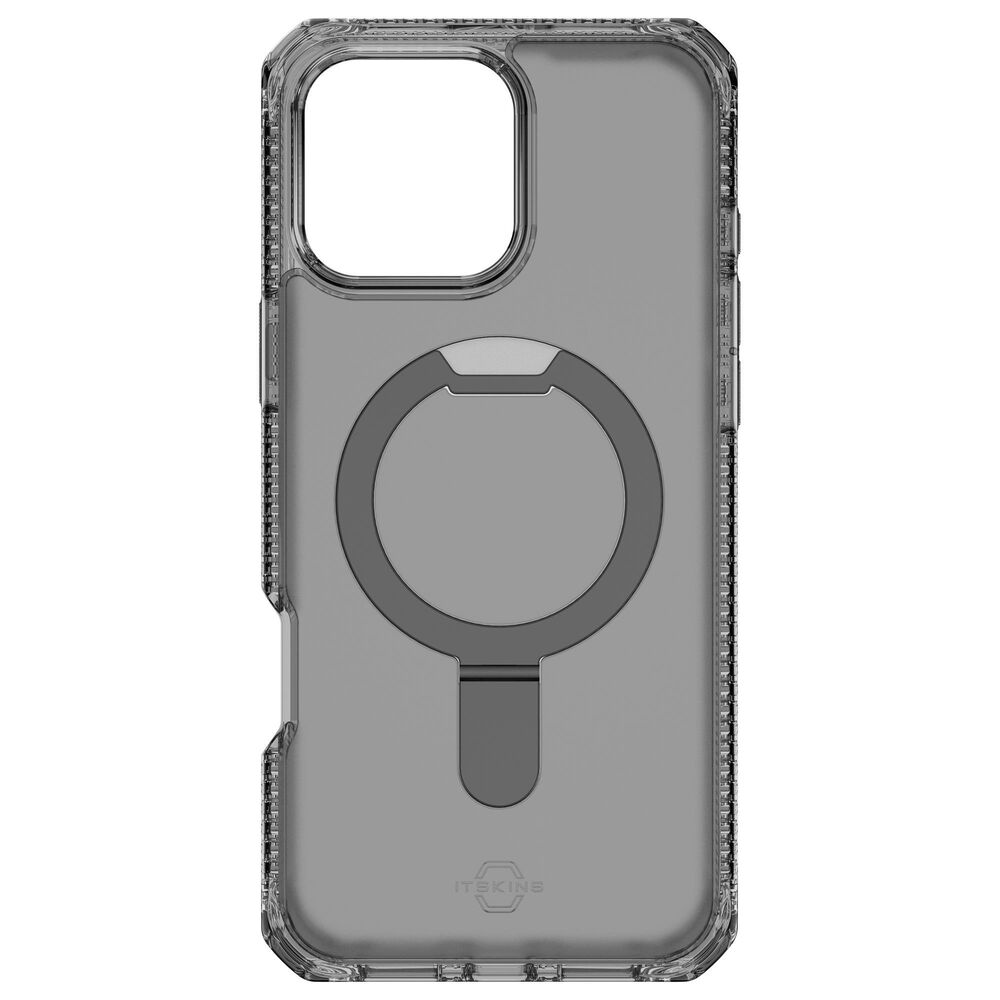 ITSkins Hybrid R Vapor Stand MagSafe Case with Stand for Apple iPhone 16 Pro Max in Black, , large