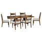 Ashley Greddinton 7-Piece Rectangular Extension Dining Set in Medium Brown and Black, , large