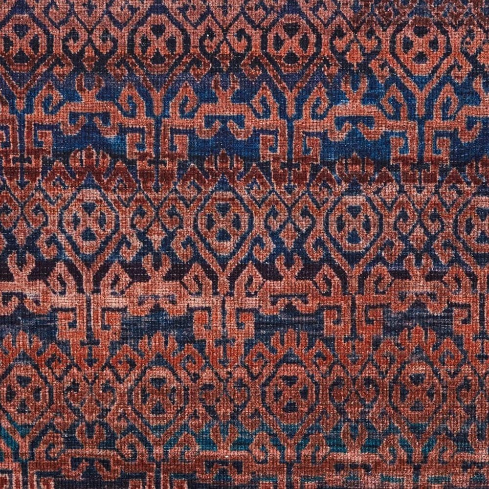 Feizy Voss 5&#39;3&quot; x 7&#39;6&quot; Tan and Blue Area Rug, , large