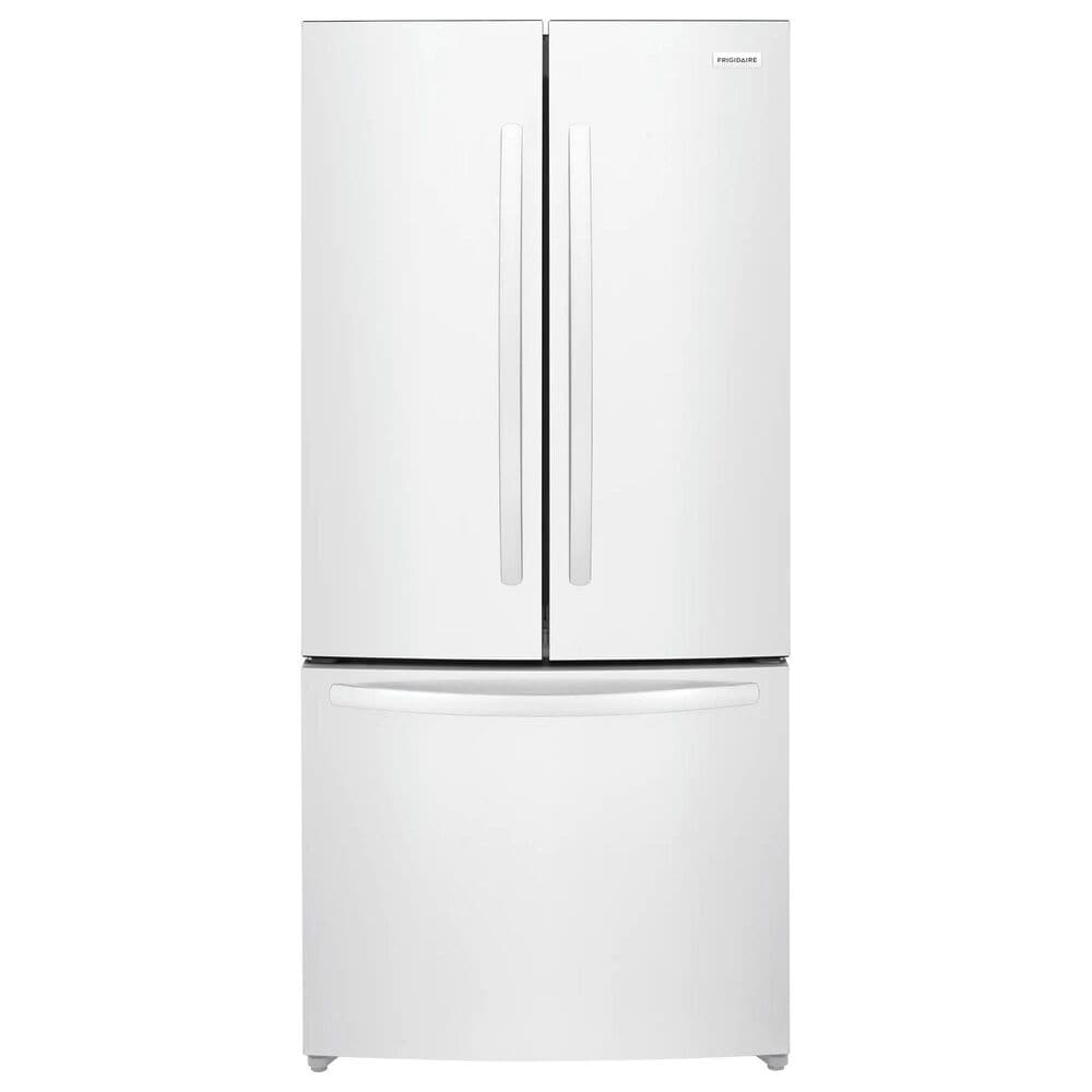 Frigidaire 18 Cu. Ft. Counter-Depth French Door Refrigerator in White, , large
