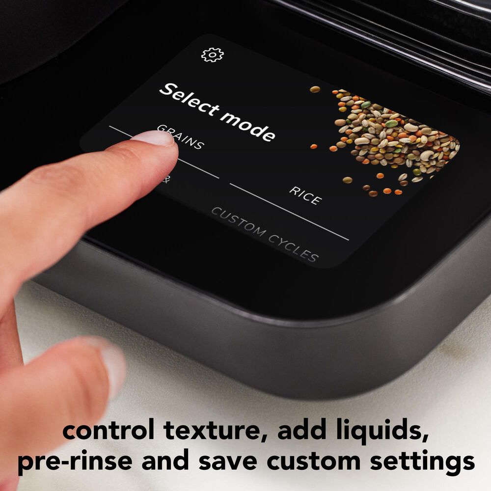 KitchenAid 8-Cup Grain and Rice Cooker in Black Matte, , large