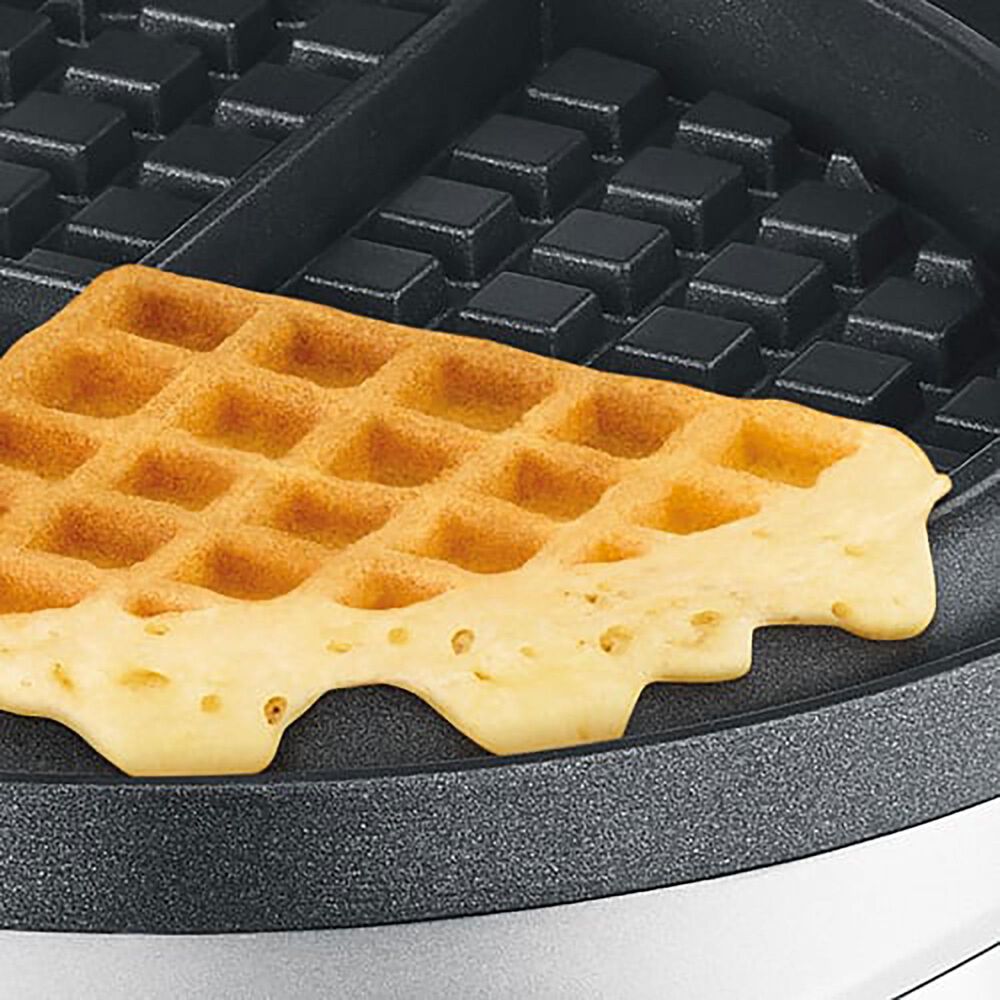 Breville 4-Slice No-mess Waffle in Brushed Stainless Steel, , large