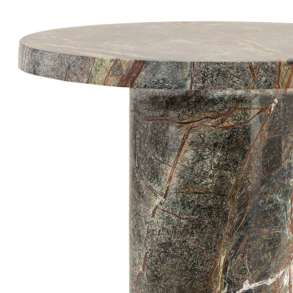 Blue Sun Designs Daryna Side Table in Brown and Green, , large