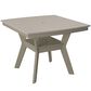 Amish Orchard Coastal 44" Square Dining Table in Sand and Weatherwood, , large