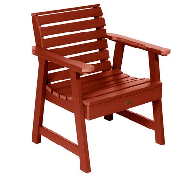 Highwood USA Glennville Patio Lounge Chair in Rustic Red, , large