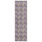 Dalyn Rug Company Soft Essentials Chevron Plum 2"3" x 7"6" Runner, , large