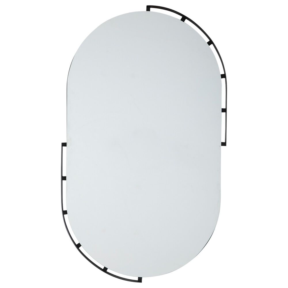Ashley Valkings Accent Wall Mirror in Black, , large