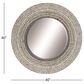 Maple and Jade Mother of Pearl Wall Mirror in Gray, , large