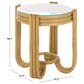 Safavieh Bilian Round Accent Table in Natural, , large