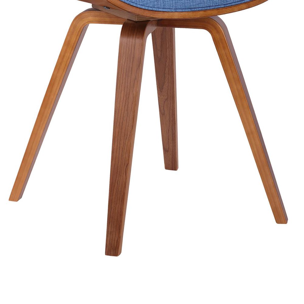 Blue River Summer Chair in Blue and Walnut, , large