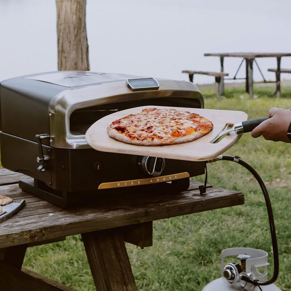 Halo Versa 16 Outdoor Pizza Oven in Black, , large