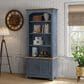 Legends Furniture Americana Bookcase Pier in Corduroy Blue, , large