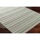 Surya Eagean EAG-2422 Grass Green, Ivory, Dark Green and Seafoam 8"10" x 12" Indoor/Outdoor Area Rug, , large
