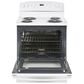 GE Appliances 30" Free-Standing Electric Range in White, , large