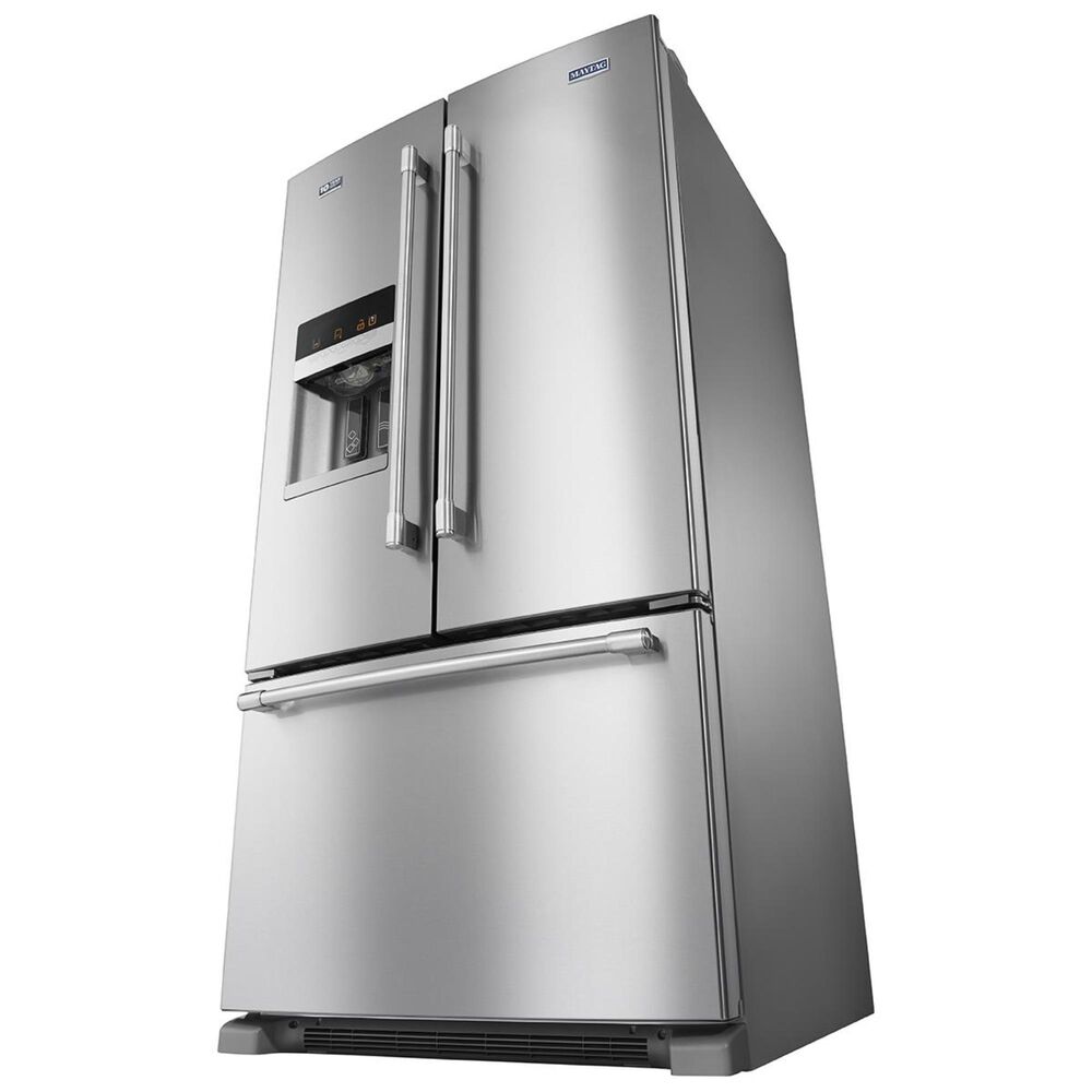 Maytag 25 Cu. Ft. 36In Wide French Door Refrigerator with PowerCold Feature NFM