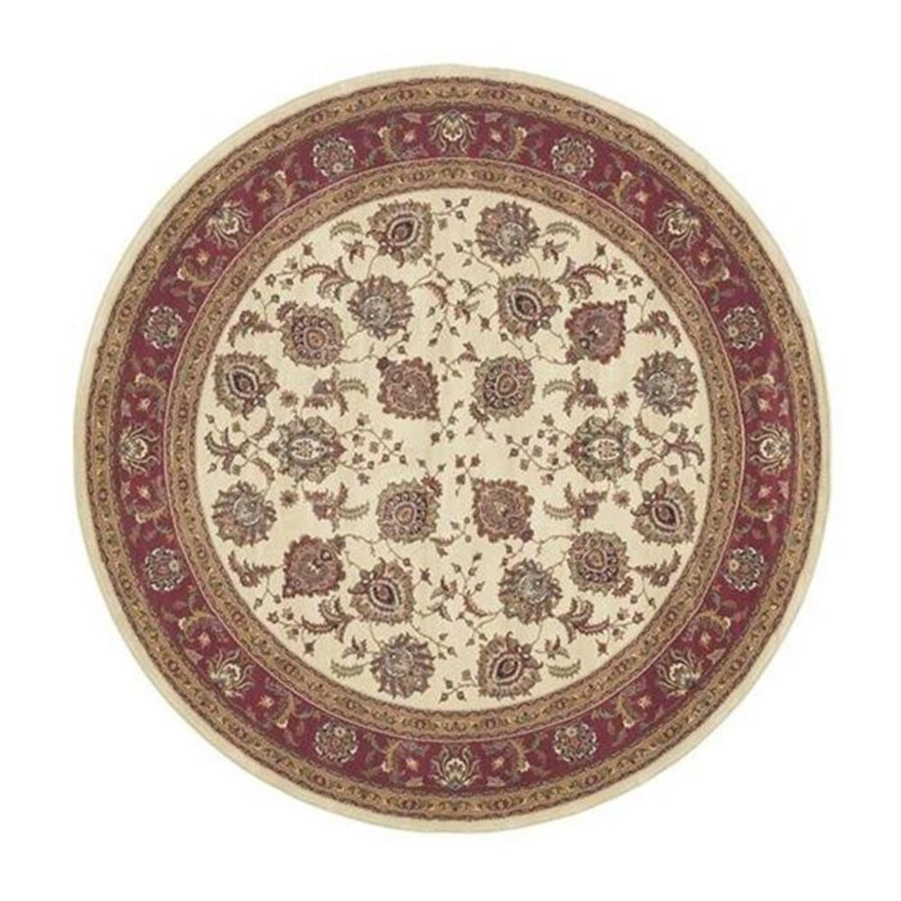 Oriental Weavers Ariana 117J 6" Round Ivory Area Rug, , large
